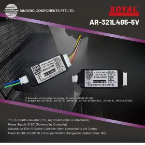 Soyal AR-321L485-5V INTERFACE CONVERTER MODULE