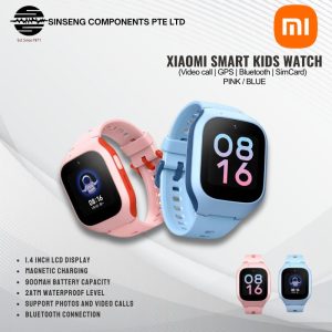 Xiaomi 1.4 inch Smart Kids Watch Video call/Simcard/900mAh battery/Bluetooth/2ATM Waterproof