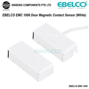 EBELCO EMC 1008 1PC Door Magnetic Contact Sensor (White Door Magnet for Door Access)