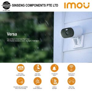 Imou Versa 1080P Outdoor CCTV ColorVu Night Vision Human Detection Onvif WiFi IP Camera By:Dahua