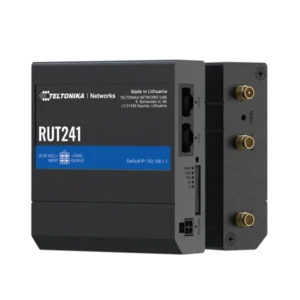 Teltonika RUT241 Industrial 4G/LTE (Cat4) 2 Fast Ethernet Single SIM WIFI Router- 2 Year Local Warranty