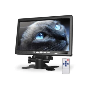 7" IPS LED Monitor (HDMI+VGA+RCA+Speaker+Remote) | DC9–36V | LED1007