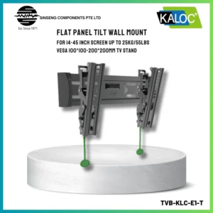 KLC-E1-T 14"-45" FLAT PANEL TILT WALL MOUNT (Load:25KG)100*100-200*200mm TV stand [MODEL:TVB-KLC-E1-T]