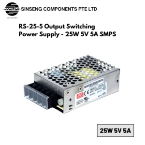 RS-25-5 Original Mean Well RS-25 (RS Series) Industrial Power Supply Meanwell  25W 5V 5A SMPS