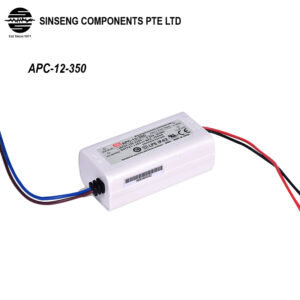APC-12-350 Mean Well Power Supply 12.6W 9V-36V 350mA Constant Current LED Driver for Light/Lamp by MeanWell