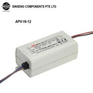 APV-16-12 Mean Well APV Power Supply 15W 12V 1.25A Constant Voltage LED Driver for Light/Lamp