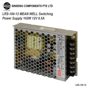 LRS-100-12 MEAN WELL Switching Power Supply 12V 102W 8.5A