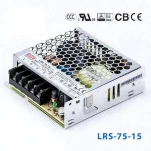 LRS-75-15 MEANWELL 5A LRS-75-15 MEAN WELL Switching Power Supply Unit 75W 15V 5A