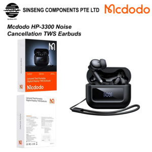 Mcdodo HP-3300 Noise Cancellation TWS Earbuds Earphones [Order Model: MCD-HP3300]