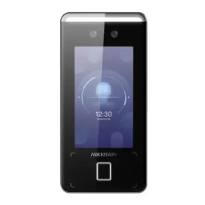 Hikvision Built in Wifi 4.3'' Touch Screen Face Recognition + MF Card + Fingerprint Door Access Terminal | DS-K1T341CMFW